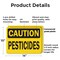 Signmission Pesticides Caution Sign, Plastic, 14in W x 10in L, 2PK OS-2PACK-CS-P-1014-L-19222 - alternate 5